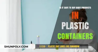 Plastic Containers: Safe for Body Products?