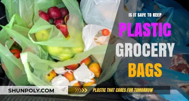 Are Plastic Grocery Bags Safe for Home Storage?