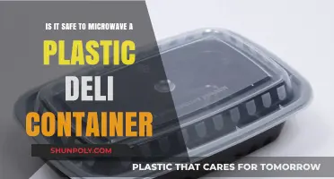 Microwaving Plastic Deli Containers: Safe or Not?
