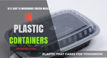 Microwaving Frozen Meals: Plastic Containers Safe?