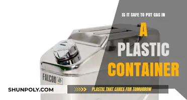Plastic Gas Containers: Safe or Not?