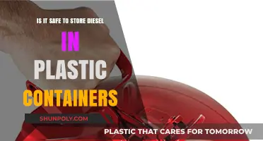 Storing Diesel: Plastic Containers, Safe?