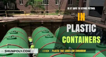 Storing Petrol: Plastic Containers' Safety Concerns