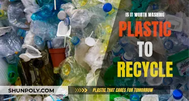 Washing Plastic for Recycling: Is It Worth the Effort?
