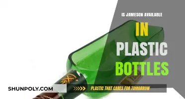 Jameson in Plastic Bottles: Availability and Sustainability Explored