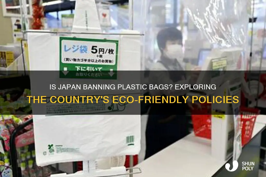 is japan banned plastic bag