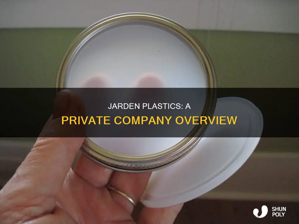 is jarden plastics a private company