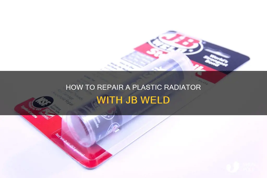 is jb weld for plastic radiator