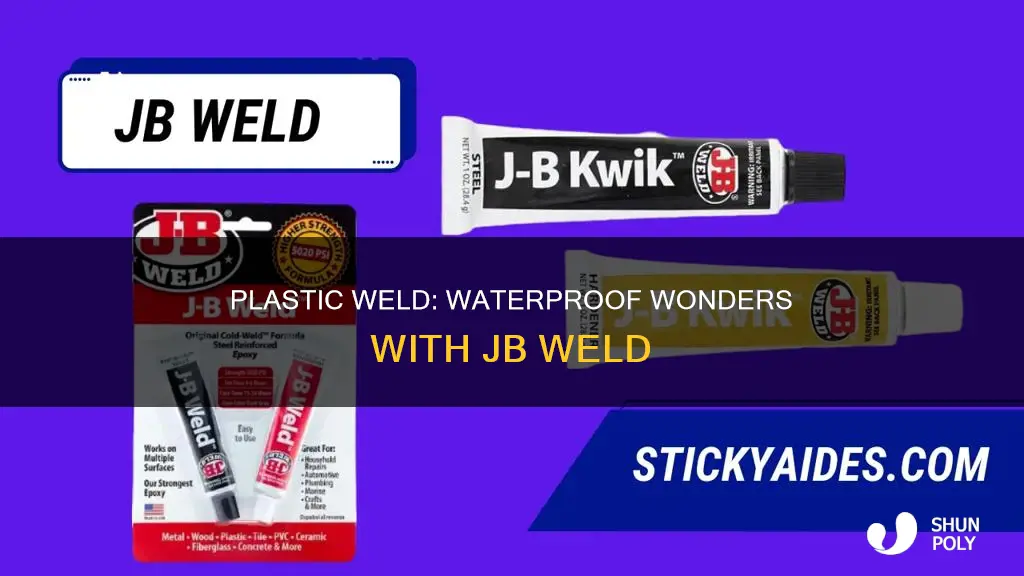 is jb weld plastic weld waterproof