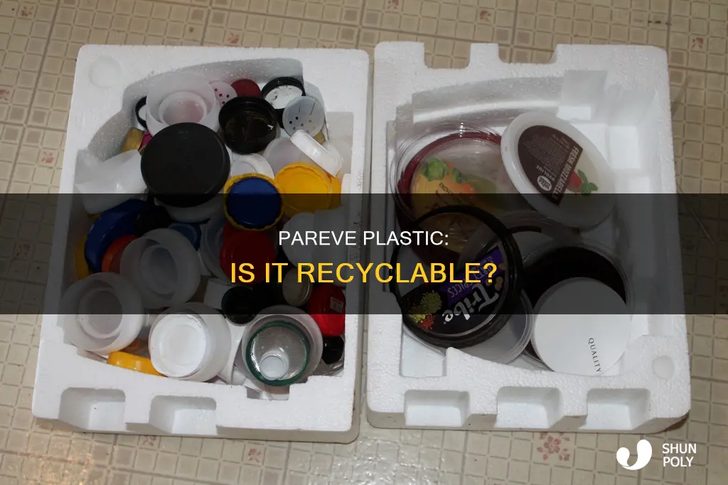 is k pareve plastic recyclable
