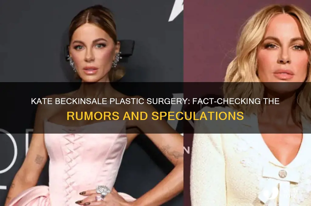 is kate beckinsale plastic surgery
