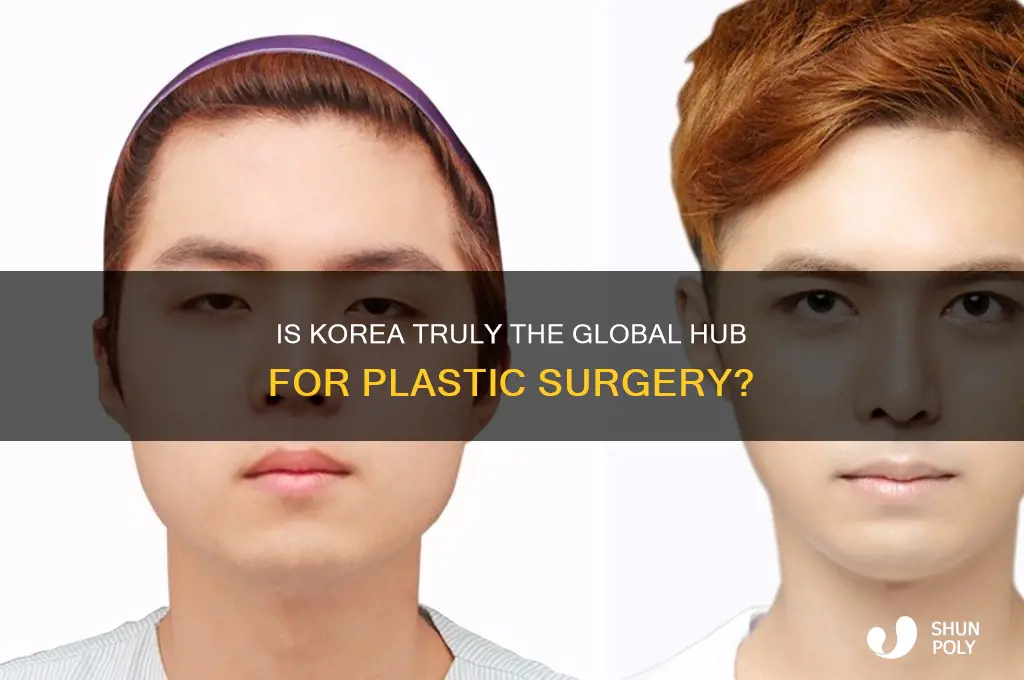 is korea the plastic surgery capital of the world