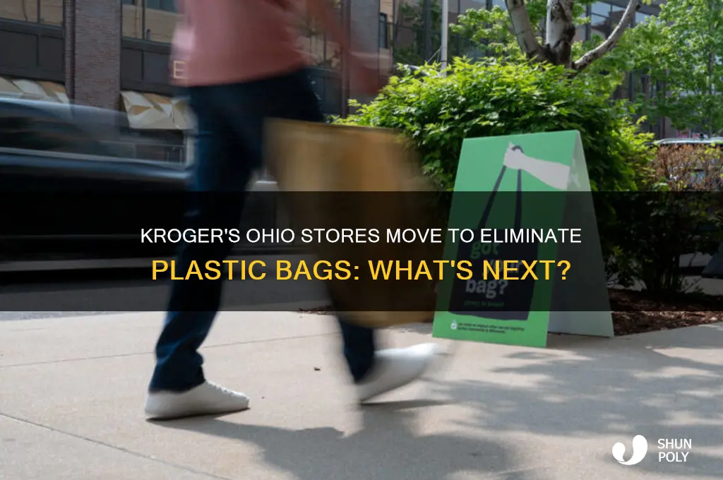 is kroger banning plastic bags in ohio