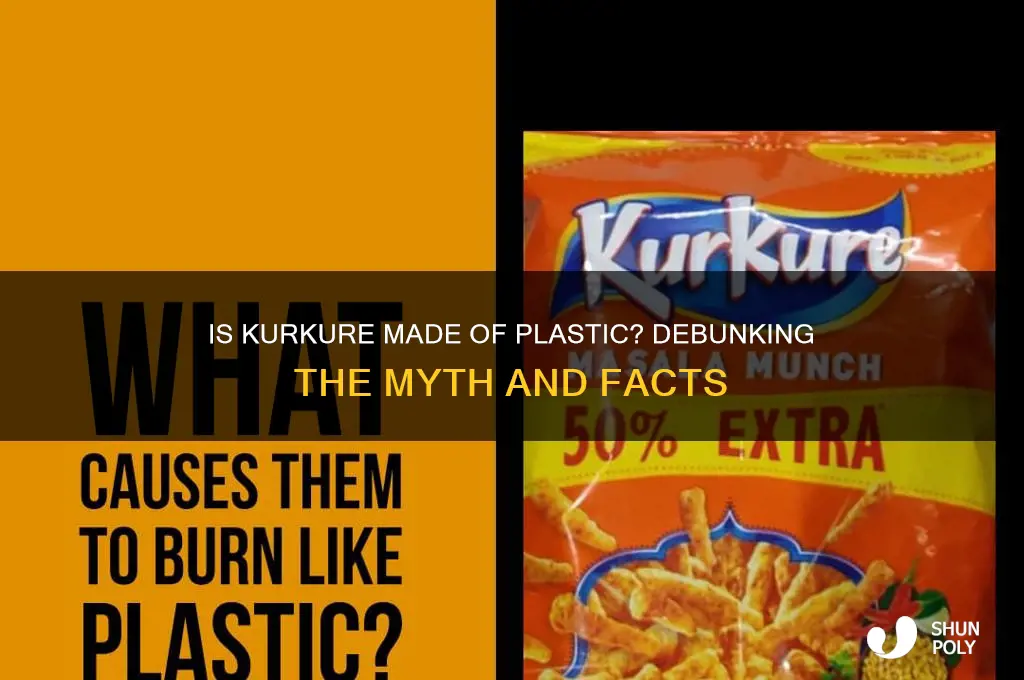 is kurkure made of plastic