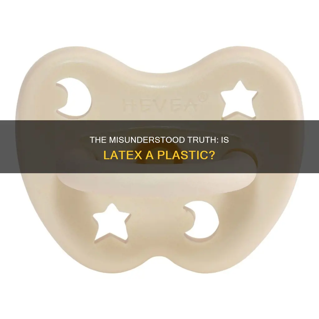 is latex a form of plastic