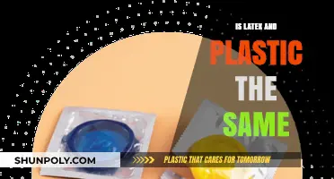 What's the Difference Between Latex and Plastic?