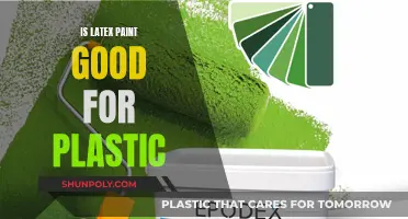Latex Paint on Plastic: A Good Choice?