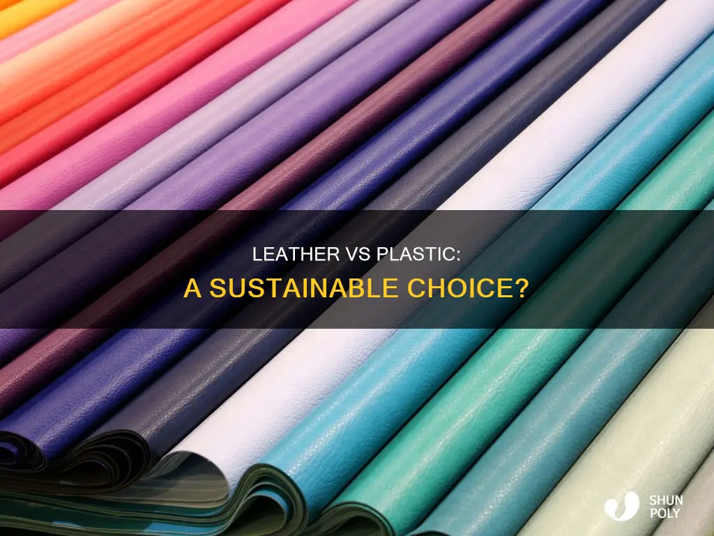 is leather more sustainable than plastic