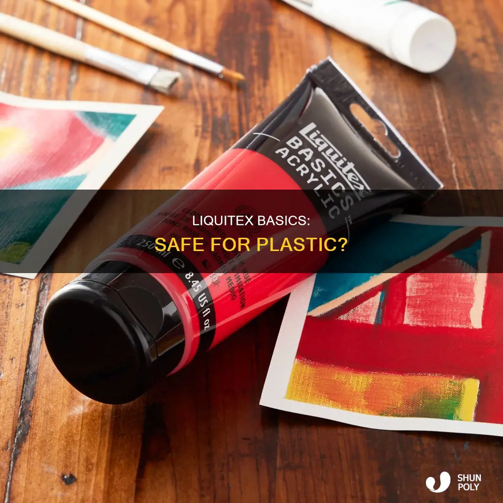 is liquetex basics good for plastic