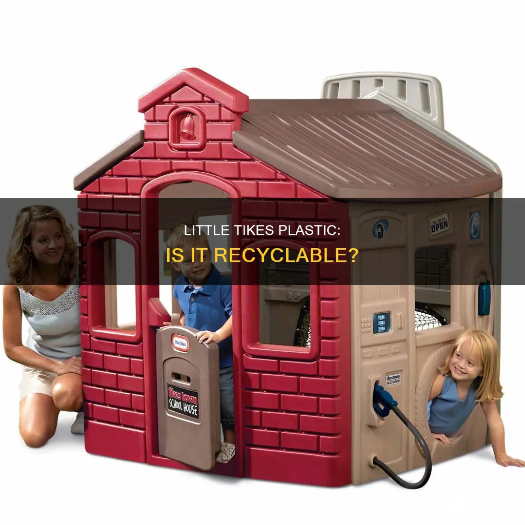is little tikes plastic recyclable