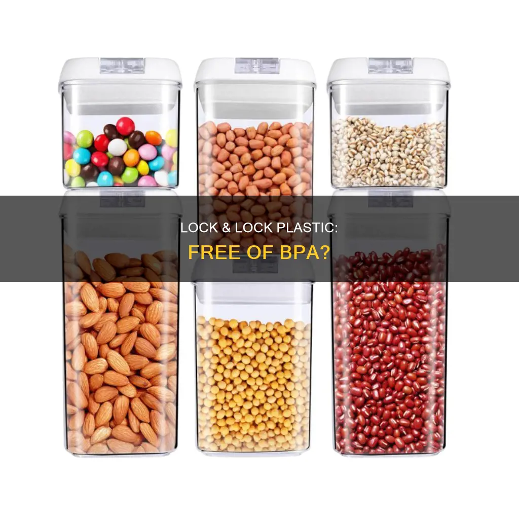 is lock and lock plastic bpa free
