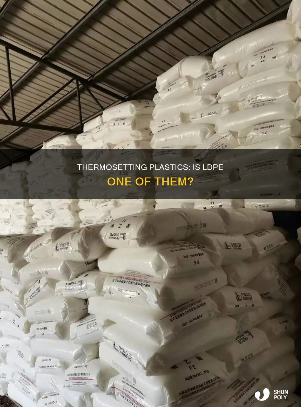is low density polyethylene a thermosetting plastic