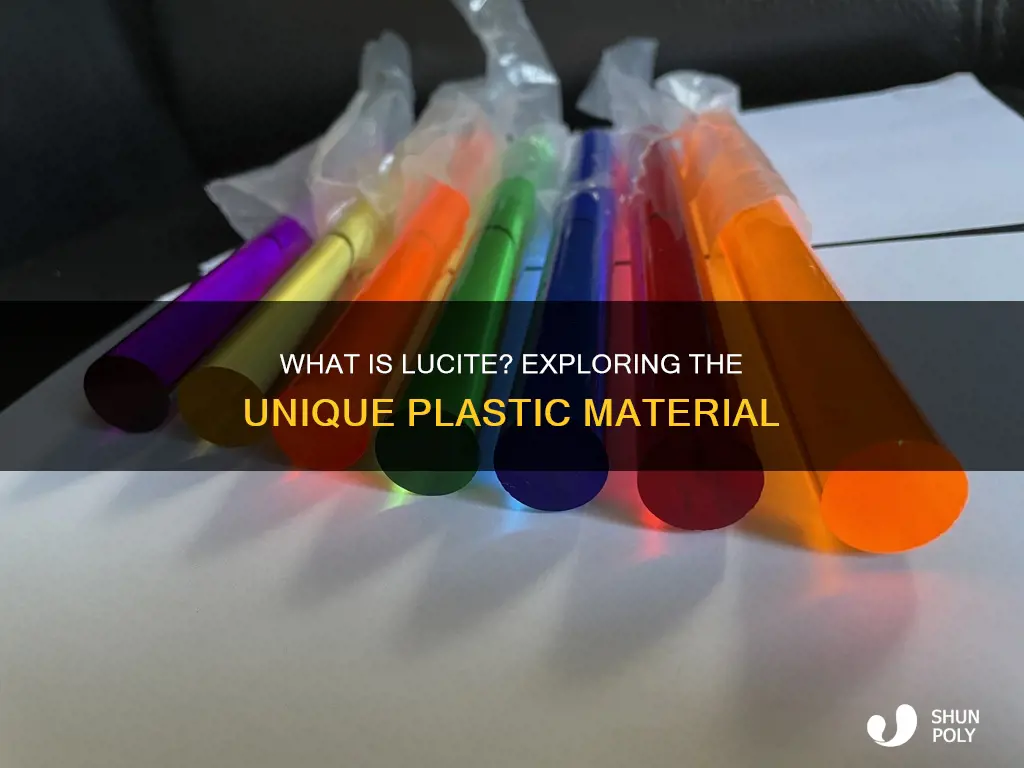 is lucite a type of plastic