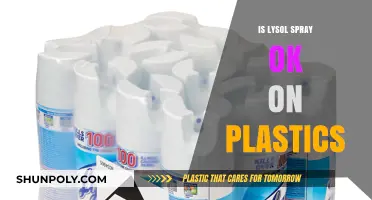 Lysol Spray: Safe for Plastics?