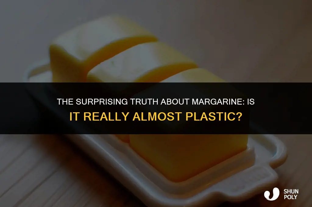 is margarine almost plastic