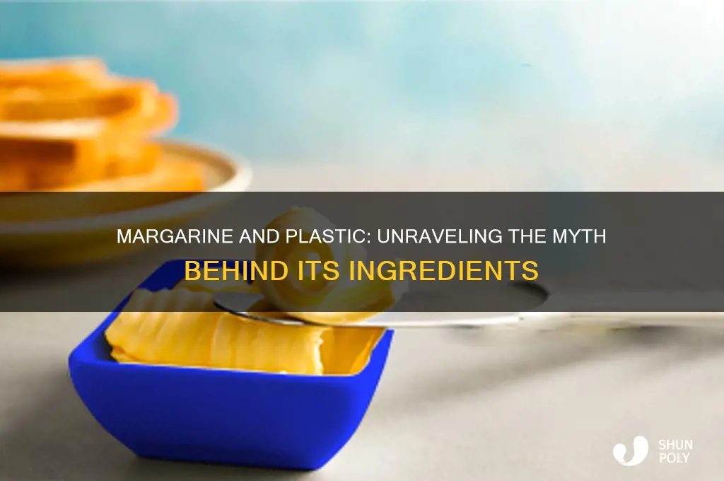 is margarine made from plastic