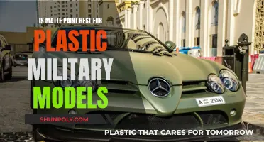 Matte Paint: Best Finish for Plastic Military Models?
