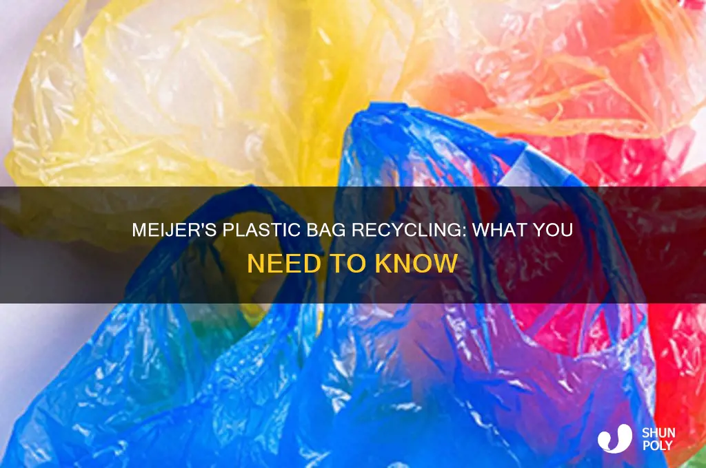 is meijer accepting plastic bags for recycling