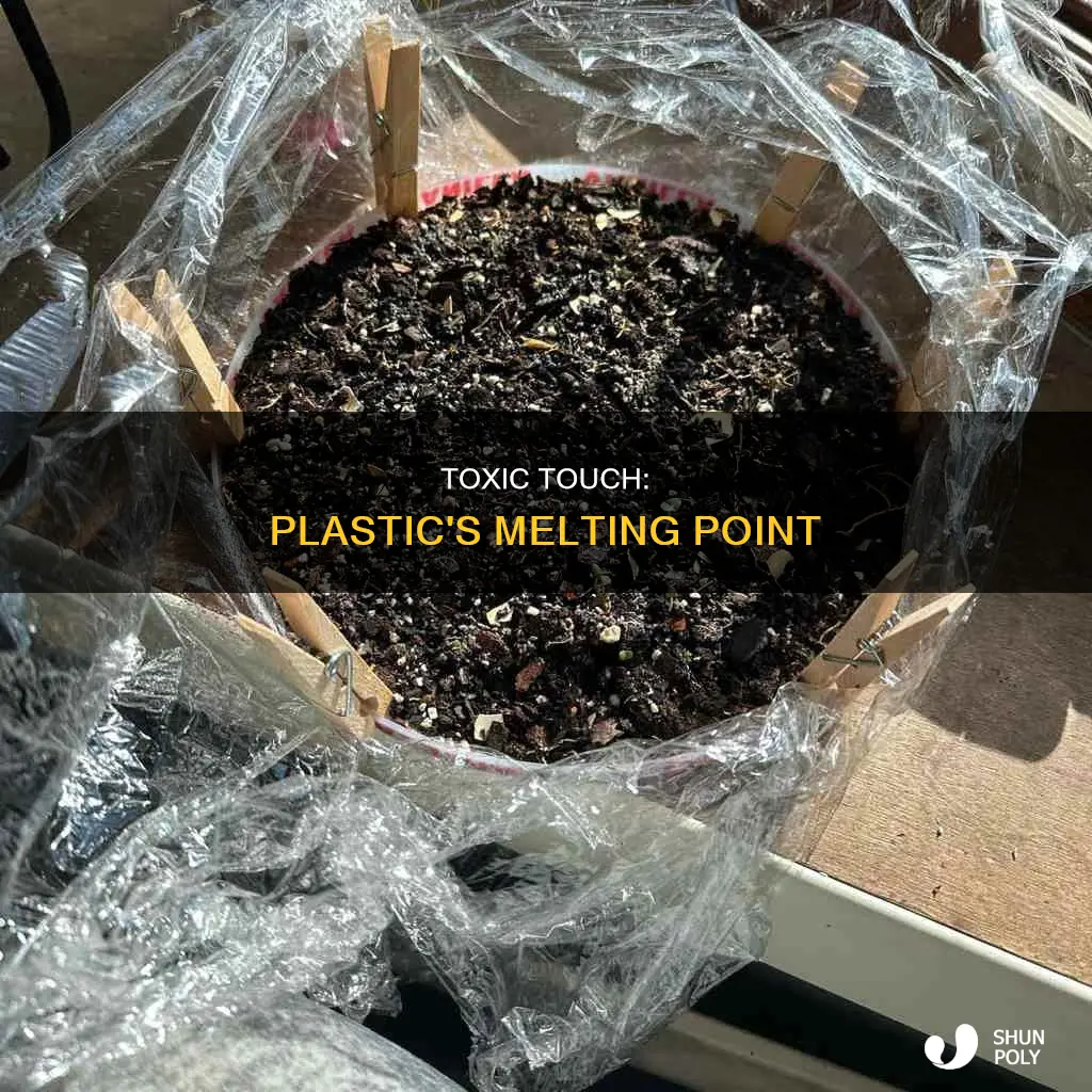 is melted plastic toxic to touch