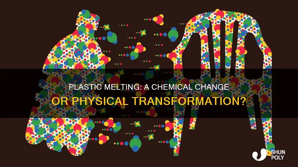 is melting plastic a chemical change