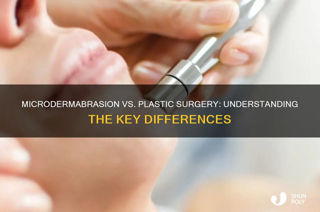 is microdermabrasion considered plastic surgery