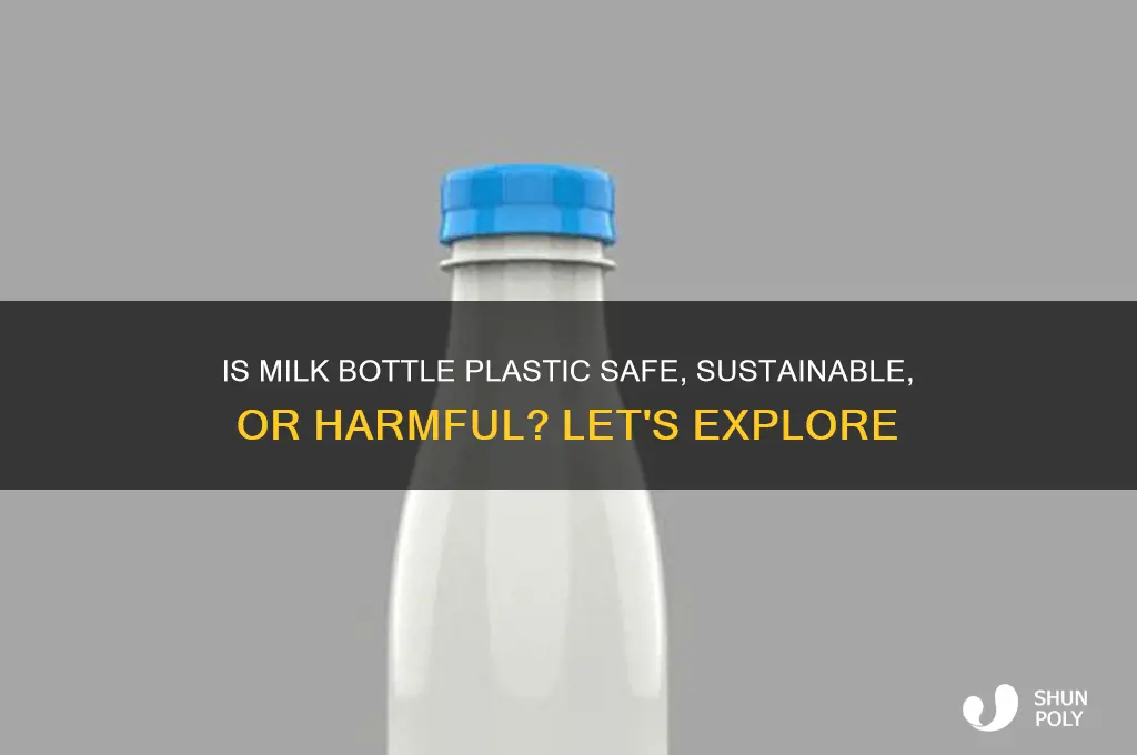 is milk bottle plastic