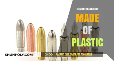 Is Montblanc Grip Plastic? Unveiling the Material Truth