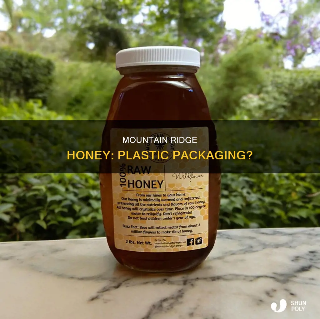 is mountain ridge honet sold in plastic