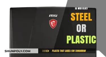 MSI GL63: Steel or Plastic?