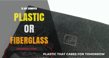Plastic or Fiberglass Bumpers: How to Tell the Difference