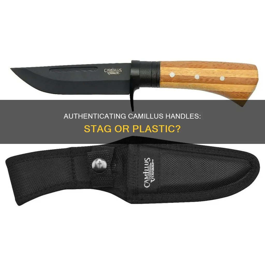 is my camillus handle stag or plastic