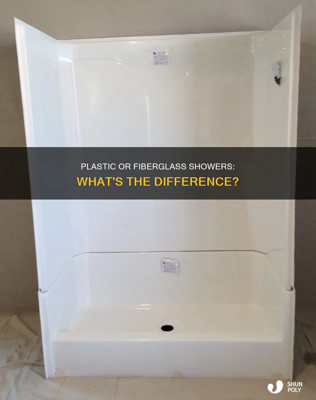 is my shower plastic or fiberglass