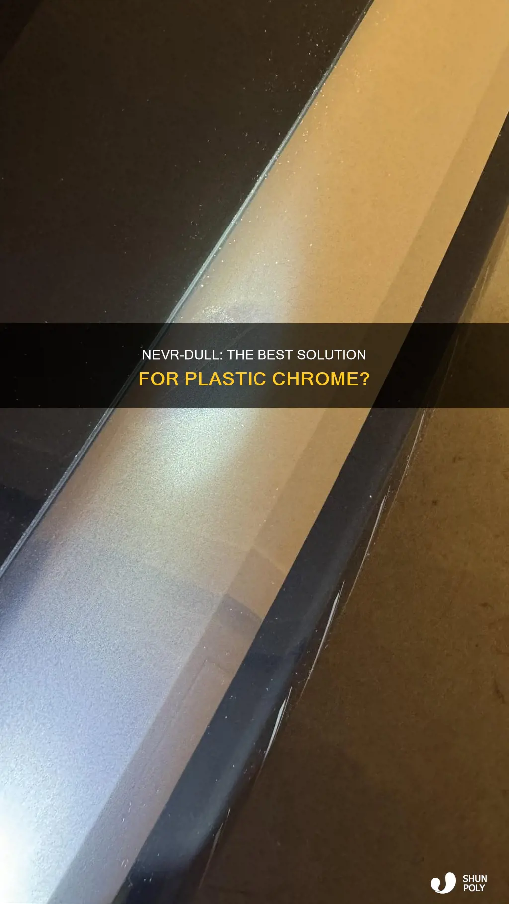 is nevrdull good for plastic chrome polish