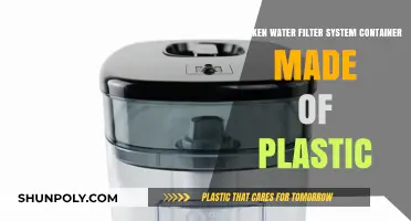 Nikken Water Filter System: Plastic Container?