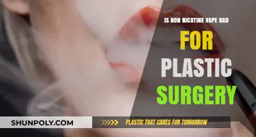 Non-Nicotine Vapes and Plastic Surgery: Risks and Recovery Concerns