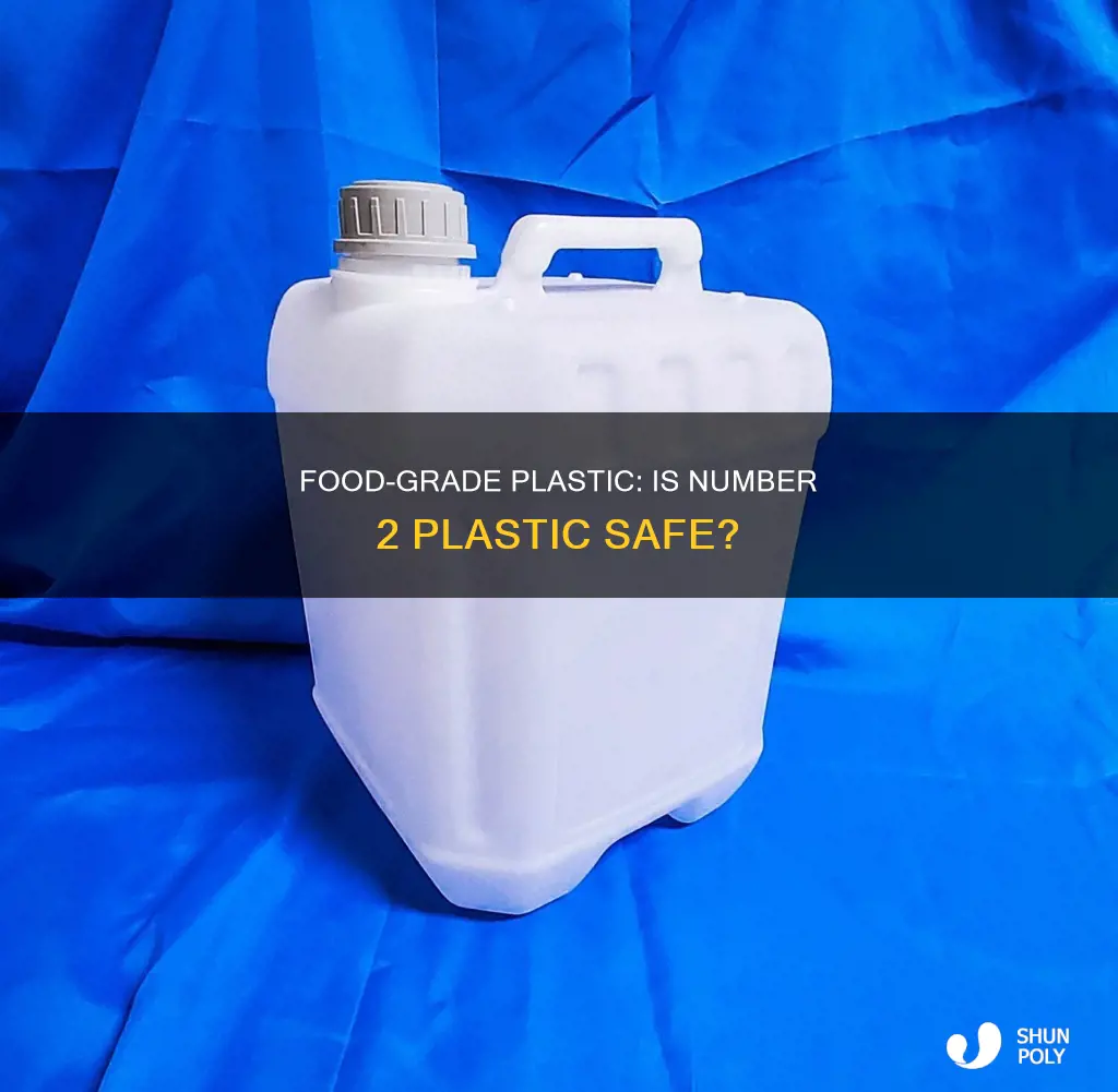 is number 2 plastic food grade