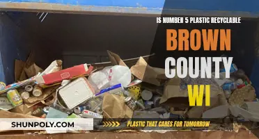 Recycling Plastic No. 5 in Brown County, WI