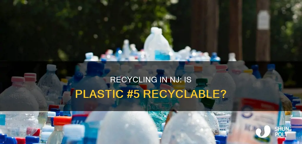 is number 5 plastic recyclable in nj