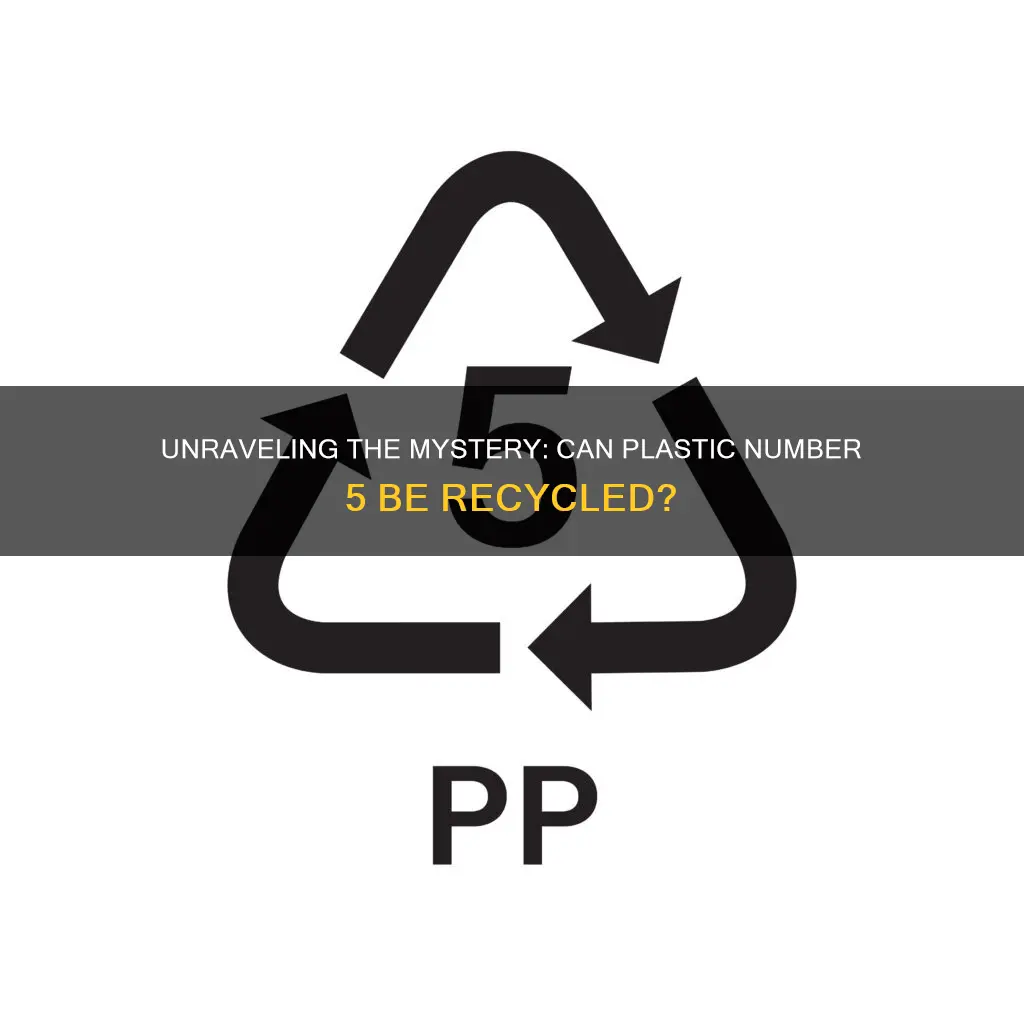 is number 5 plastic recyclable