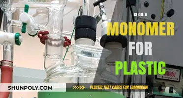 How Oil Monomers Create Plastic Polymers